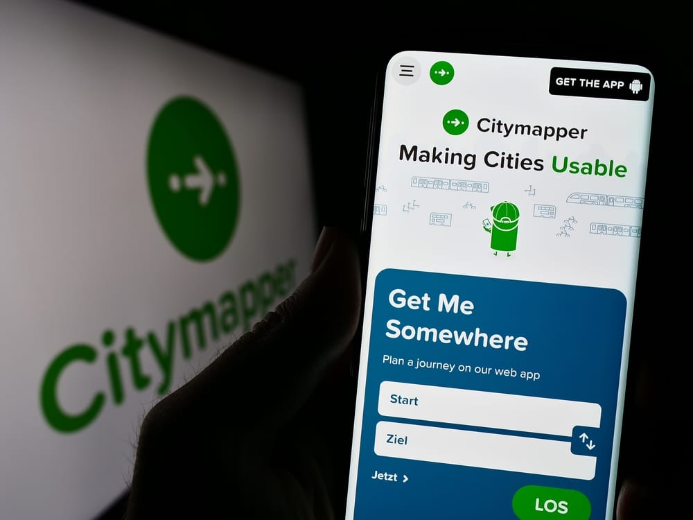 Citymapper navigacija