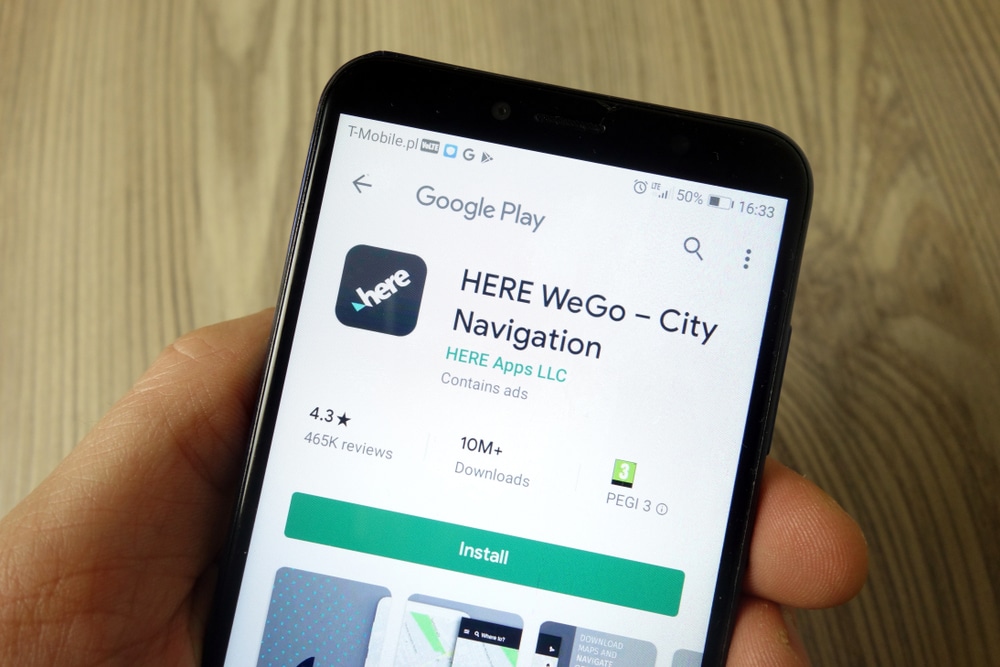 Here WeGo navigacija